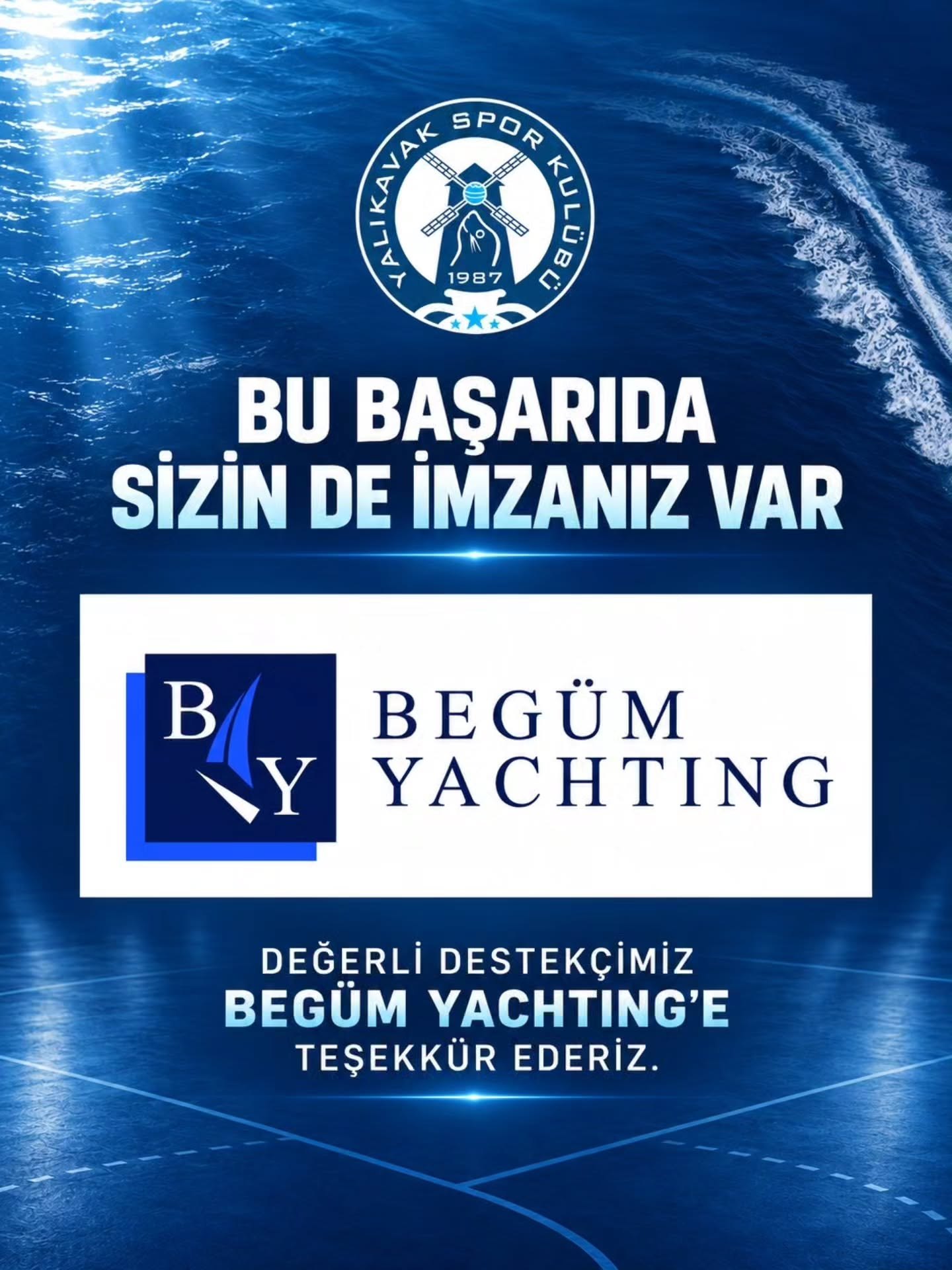Başarı, sahada mücadele edenlerin olduğu kadar o mücadeleye inananların da eseridir
